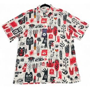 Yiume Hawaiian Shirt Mens Large New